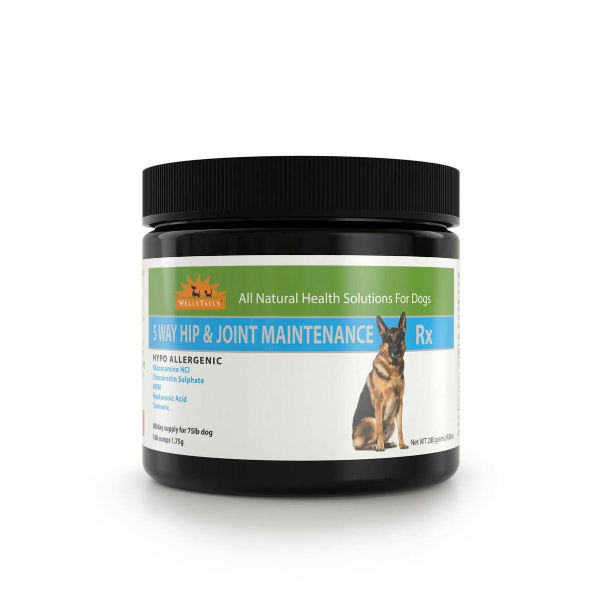 WellyTails 5-Way Hip & Joint Maintenance, Chicken & Beef Free｜狗狗營養補充品｜加拿大直送-寵物補充品-毛孩物語Pets Thing｜香港寵物貓狗用品專門店：IATA寵物飛機籠、寵物手推車、貓爬架貓樹