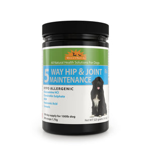 WellyTails 5-Way Hip & Joint Maintenance, Chicken & Beef Free｜狗狗營養補充品｜加拿大直送-寵物補充品-毛孩物語Pets Thing｜香港寵物貓狗用品專門店：IATA寵物飛機籠、寵物手推車、貓爬架貓樹