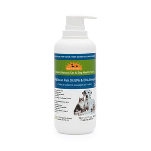 WellyTails Wild Ocean Fish Oil Omega-3 Blend Cat & Dog 400mL Airless Dosing Pump｜貓狗營養補充品｜加拿大直送-寵物補充品-毛孩物語Pets Thing｜香港寵物貓狗用品專門店：IATA寵物飛機籠、寵物手推車、貓爬架貓樹