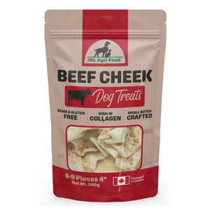 WellyTails Beef Cheek Chews for Dogs – Bully Stick Dusted, 340 g｜狗狗零食及咀嚼小食｜加拿大直送-狗-毛孩物語Pets Thing｜香港寵物貓狗用品專門店：IATA寵物飛機籠、寵物手推車、貓爬架貓樹