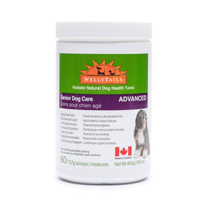 WellyTails Senior Dog Care ADVANCED｜狗狗營養補充品｜加拿大直送-寵物補充品-毛孩物語Pets Thing｜香港寵物貓狗用品專門店：IATA寵物飛機籠、寵物手推車、貓爬架貓樹