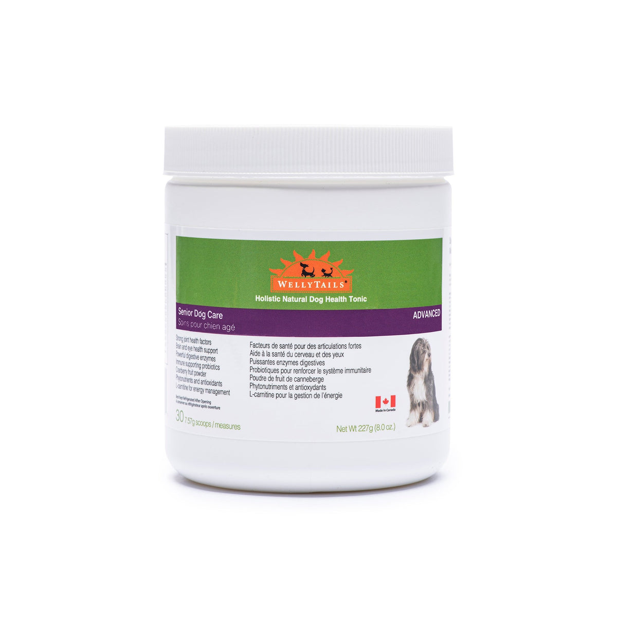 WellyTails Senior Dog Care ADVANCED｜狗狗營養補充品｜加拿大直送-寵物補充品-毛孩物語Pets Thing｜香港寵物貓狗用品專門店：IATA寵物飛機籠、寵物手推車、貓爬架貓樹