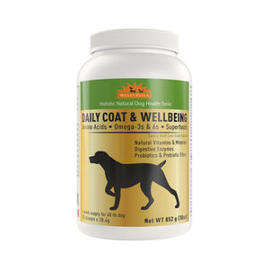 WellyTails® Daily Coat & Wellbeing - for Dogs｜狗狗營養補充品｜加拿大直送-寵物補充品-毛孩物語Pets Thing｜香港寵物貓狗用品專門店：IATA寵物飛機籠、寵物手推車、貓爬架貓樹