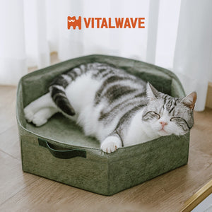 VITALWAVE 四季六角寵物床-寵物床-毛孩物語Pets Thing｜香港寵物貓狗用品專門店：IATA寵物飛機籠、寵物手推車、貓爬架貓樹