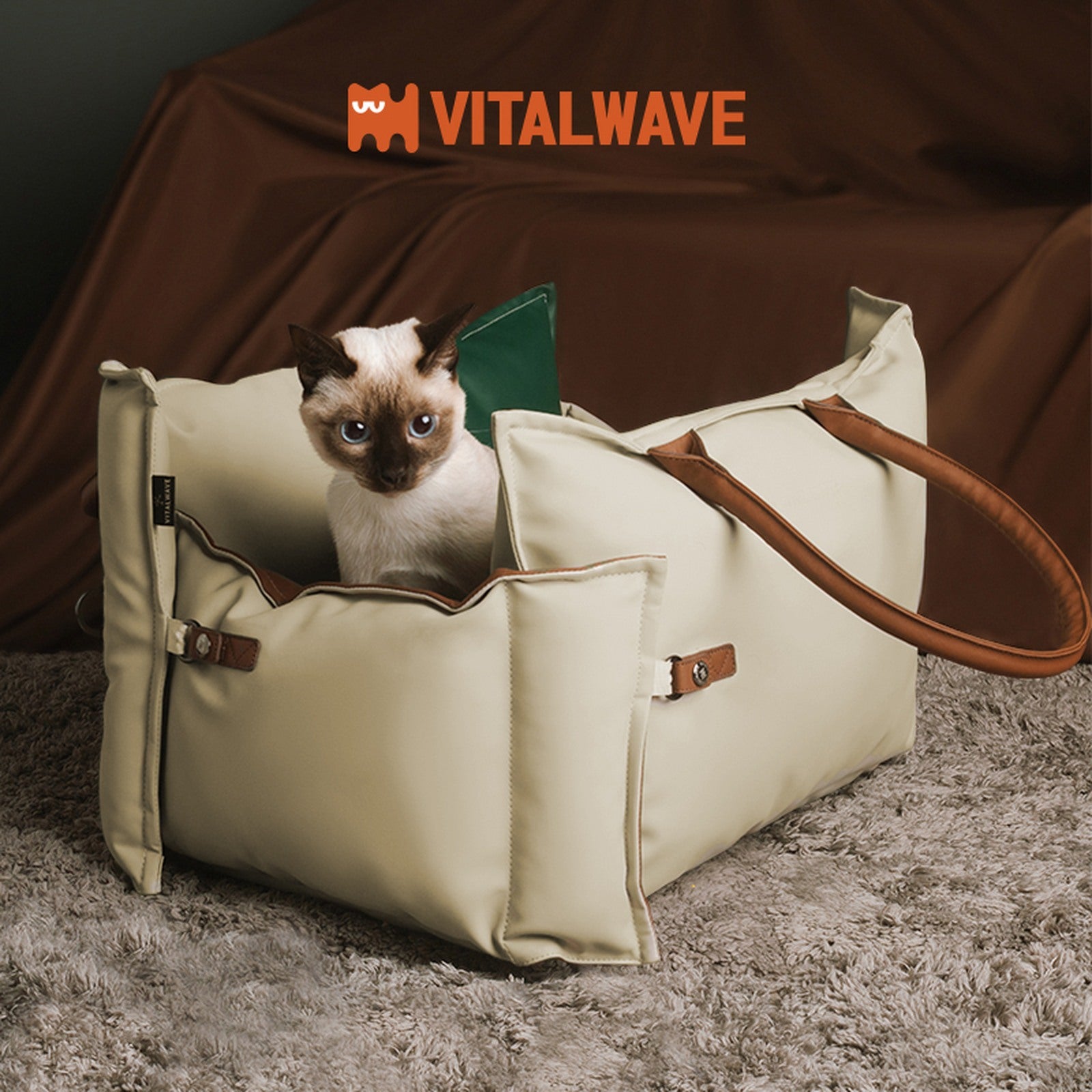 VITALWAVE Mondrian 蒙德里安車載寵物袋-寵物航空箱寵物袋-毛孩物語Pets Thing｜香港寵物貓狗用品專門店：IATA寵物飛機籠、寵物手推車、貓爬架貓樹