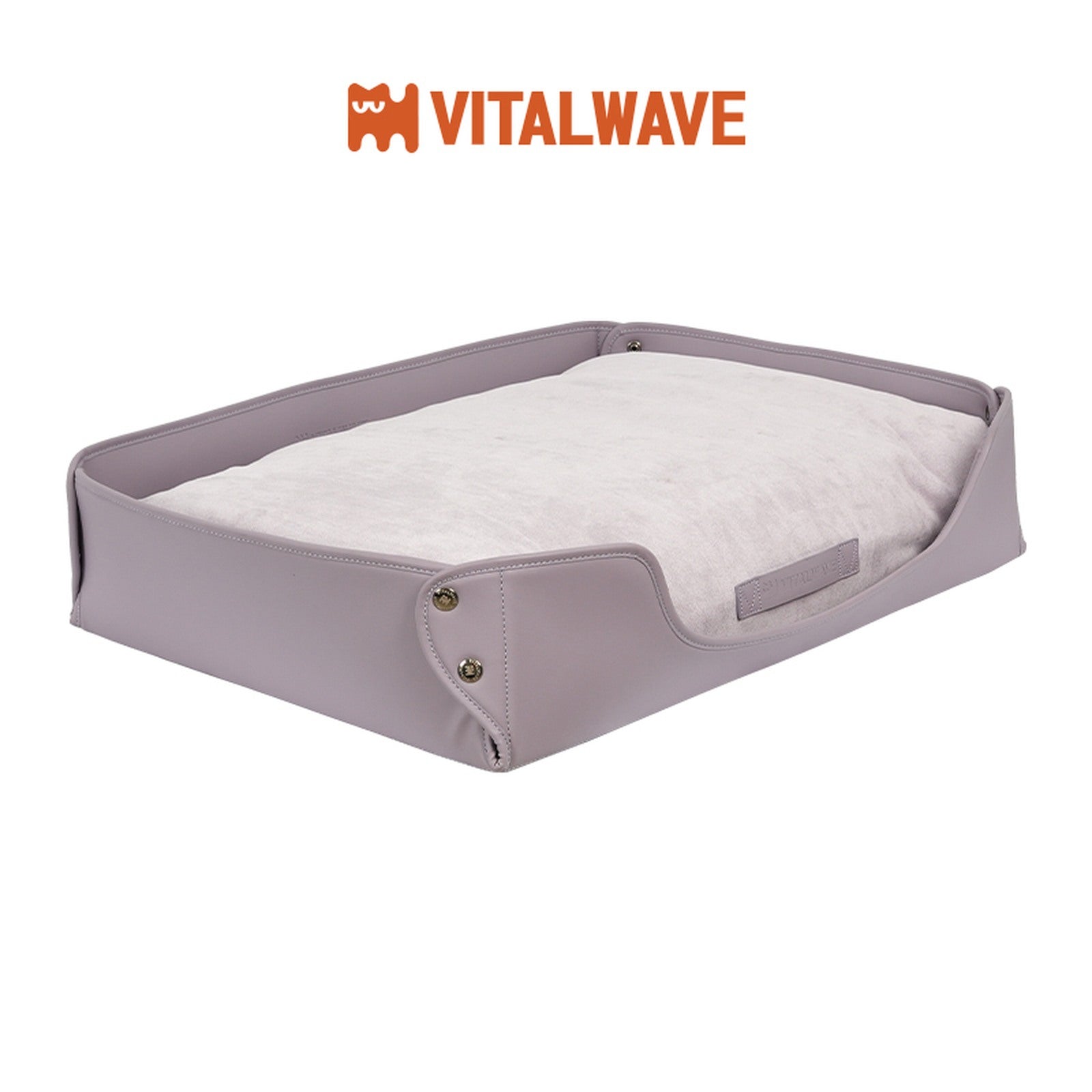 VITALWAVE Suede Velvet 麂皮絨感矩形寵物床-寵物床-毛孩物語Pets Thing｜香港寵物貓狗用品專門店：IATA寵物飛機籠、寵物手推車、貓爬架貓樹