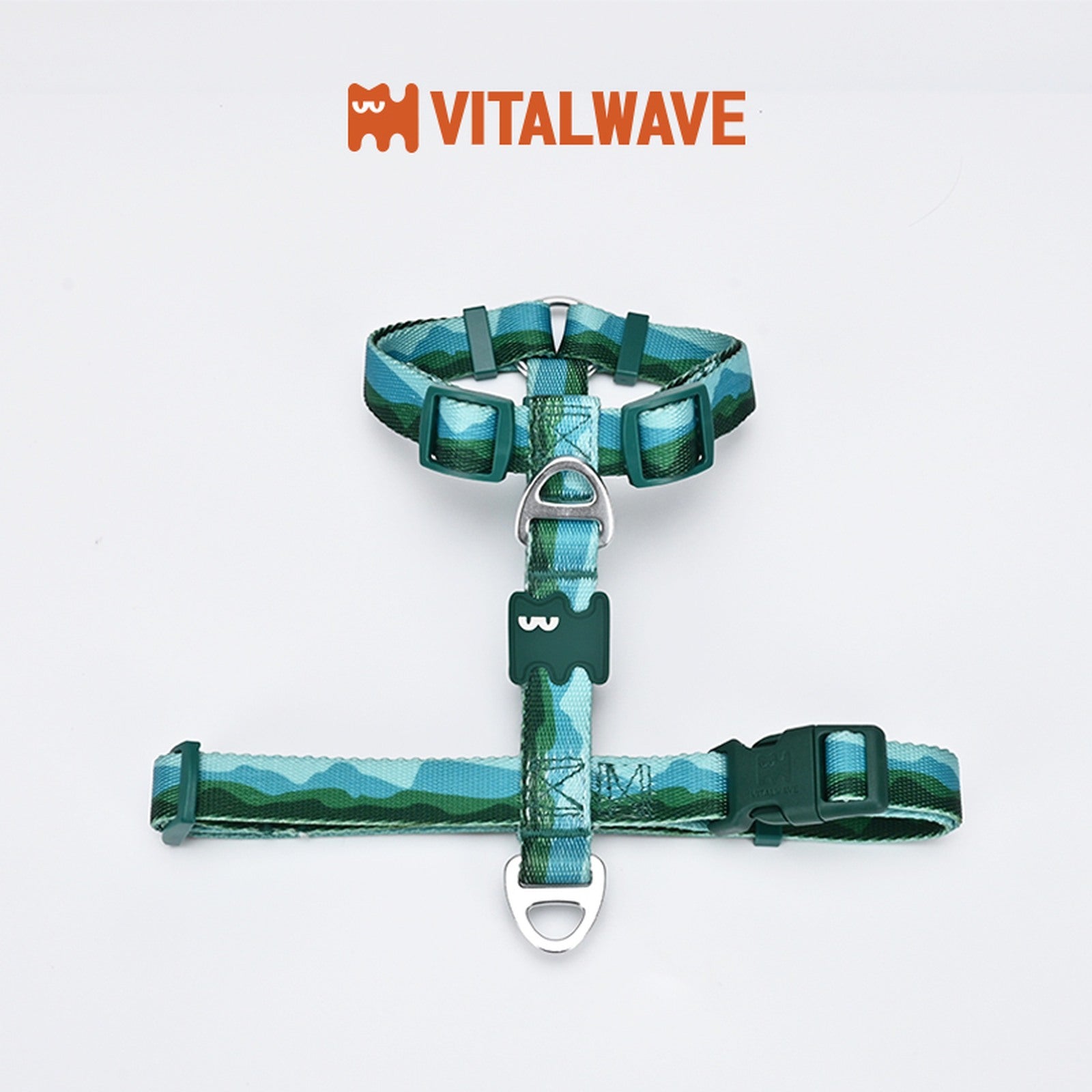 VITALWAVE Gradient Peaks 漸變山海寵物頸圈-寵物頸圈-毛孩物語Pets Thing｜香港寵物貓狗用品專門店：IATA寵物飛機籠、寵物手推車、貓爬架貓樹