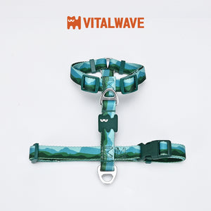 VITALWAVE Gradient Peaks 漸變山海寵物頸圈-寵物頸圈-毛孩物語Pets Thing｜香港寵物貓狗用品專門店：IATA寵物飛機籠、寵物手推車、貓爬架貓樹