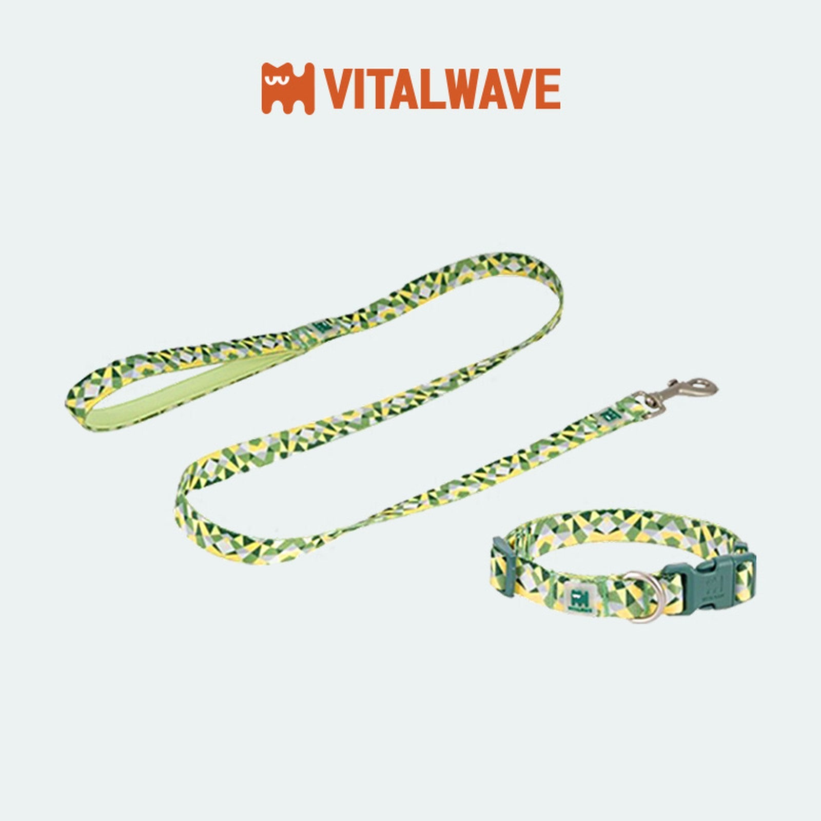 VITALWAVE Diamond Gleam 鑽石璀璨寵物頸圈牽引繩套裝-寵物頸圈牽引套裝-毛孩物語Pets Thing｜香港寵物貓狗用品專門店：IATA寵物飛機籠、寵物手推車、貓爬架貓樹