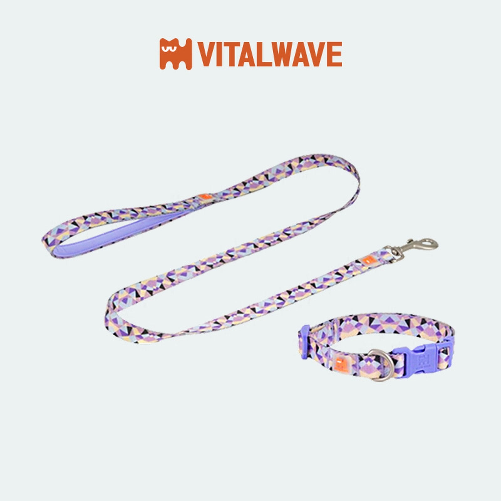 VITALWAVE Diamond Gleam 鑽石璀璨寵物頸圈牽引繩套裝-寵物頸圈牽引套裝-毛孩物語Pets Thing｜香港寵物貓狗用品專門店：IATA寵物飛機籠、寵物手推車、貓爬架貓樹