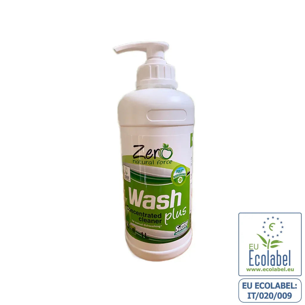 意大利 Zero Wash Plus 天然護膚洗碗碟液 1L (寵物無害天然清潔劑)-貓狗-毛孩物語Pets Thing｜香港寵物貓狗用品專門店：IATA寵物飛機籠、寵物手推車、貓爬架貓樹