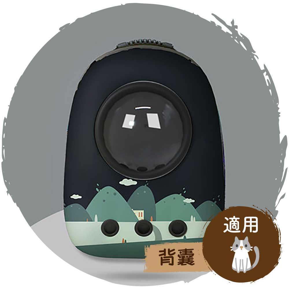 🎒貓咪太空艙保暖透氣背囊(黑色森林)-貓-毛孩物語Pets Thing｜香港寵物貓狗用品專門店：IATA寵物飛機籠、寵物手推車、貓爬架貓樹