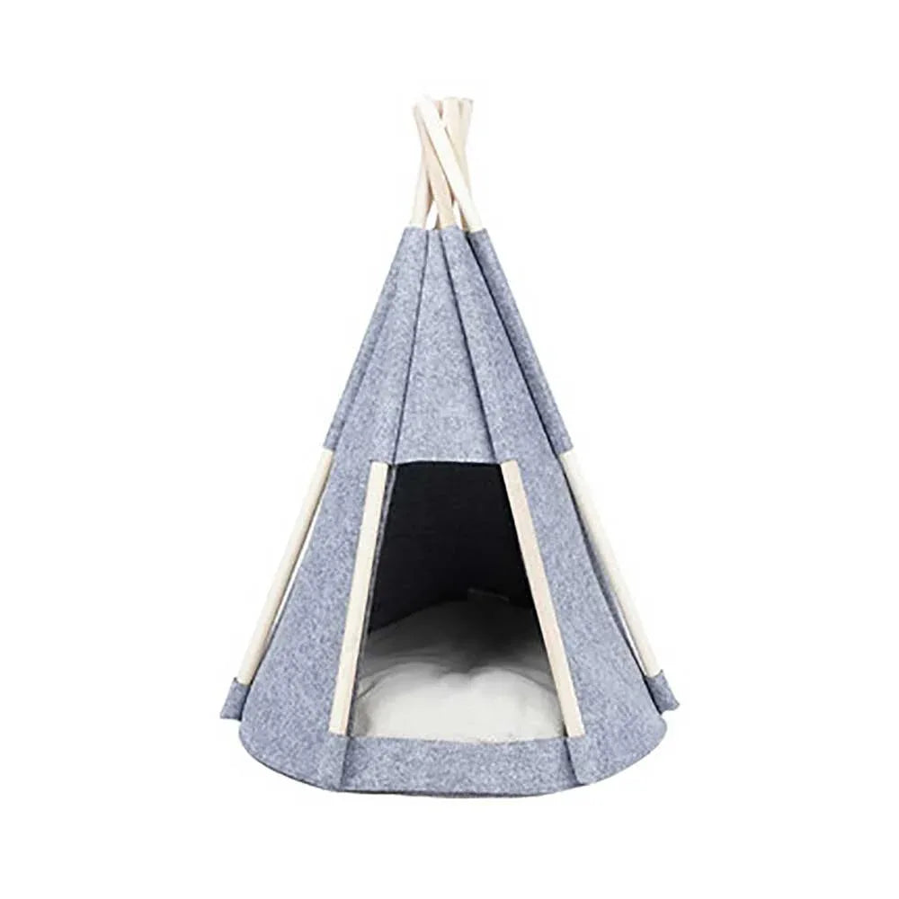 加厚羊毛⛺冬天帳篷式寵物保暖貓窩-貓-毛孩物語Pets Thing｜香港寵物貓狗用品專門店：IATA寵物飛機籠、寵物手推車、貓爬架貓樹