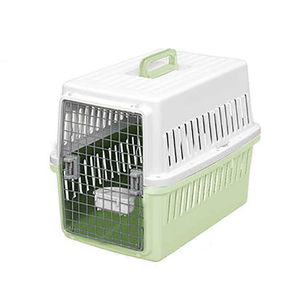 IRIS ATC-670寵物航空飛機籠(白/抹茶)(中型犬適用~20kg)-寵物航空箱寵物袋-毛孩物語Pets Thing｜香港寵物貓狗用品專門店：IATA寵物飛機籠、寵物手推車、貓爬架貓樹