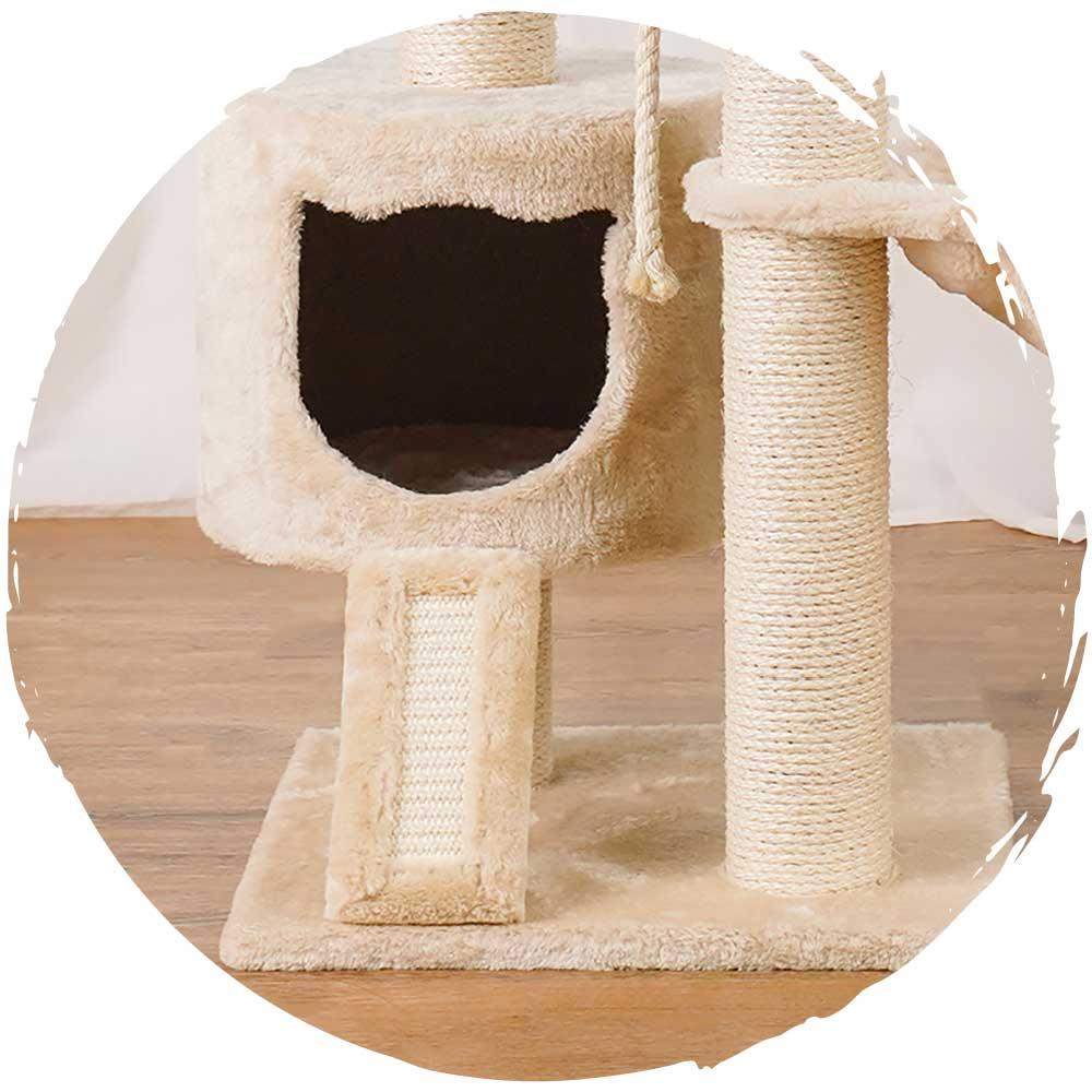 Scratching Post Zoofari Cat Cave Bed Zeze Cat Paradise Four