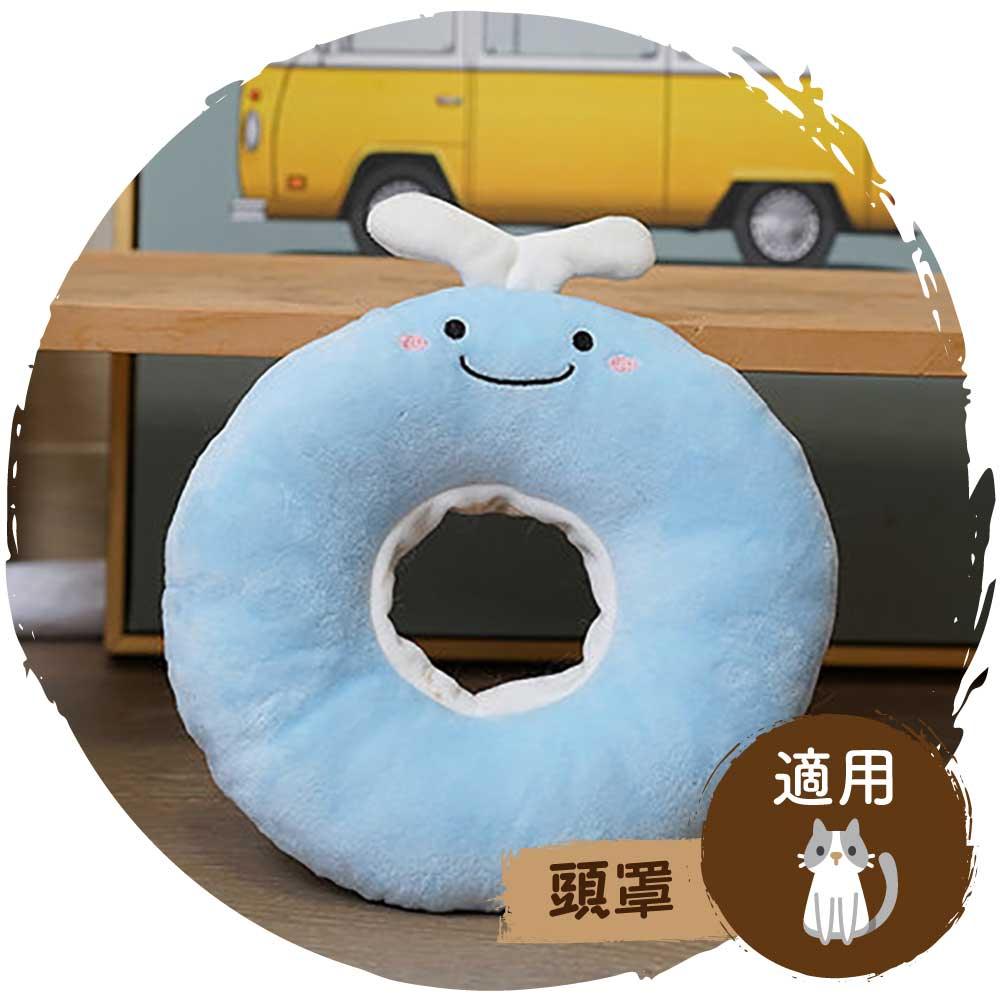 🐱貓貓可愛柔軟頸圈(卡通鯨魚)-貓-毛孩物語Pets Thing｜香港寵物貓狗用品專門店：IATA寵物飛機籠、寵物手推車、貓爬架貓樹