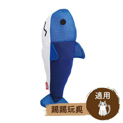 Petio🦈日式和風貓咪攬枕咬咬玩具(鯊魚)-貓-毛孩物語Pets Thing｜香港寵物貓狗用品專門店：IATA寵物飛機籠、寵物手推車、貓爬架貓樹
