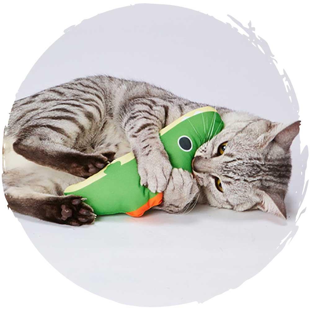 Petio🐊日式和風貓咪咬踢玩具(小鱷魚)-貓-毛孩物語Pets Thing｜香港寵物貓狗用品專門店：IATA寵物飛機籠、寵物手推車、貓爬架貓樹