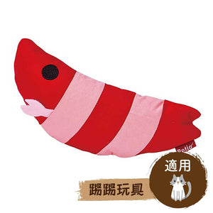 Petio🦐日式和風貓咪咬踢玩具(小蝦)-貓-毛孩物語Pets Thing｜香港寵物貓狗用品專門店：IATA寵物飛機籠、寵物手推車、貓爬架貓樹
