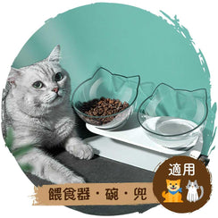 🍚透明餵食飲水護頸餵貓盤-貓狗-毛孩物語Pets Thing｜香港寵物貓狗用品專門店：IATA寵物飛機籠、寵物手推車、貓爬架貓樹