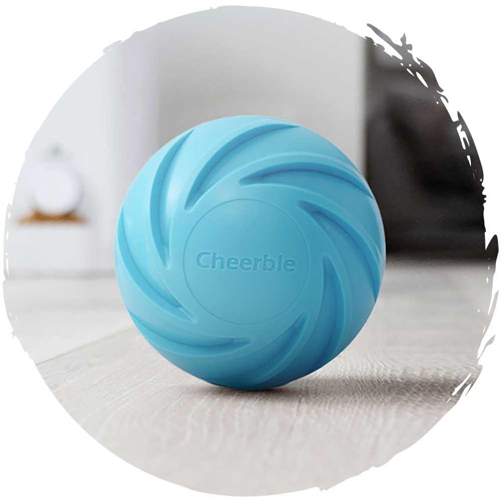 Cheerble Wicked Ball 螺旋型電動智能寵物訓練玩具球-貓狗-毛孩物語Pets Thing｜香港寵物貓狗用品專門店：IATA寵物飛機籠、寵物手推車、貓爬架貓樹