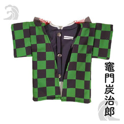 👻鬼滅之刃Cosplay貓貓服飾(竈門炭治郎)-貓-毛孩物語Pets Thing｜香港寵物貓狗用品專門店：IATA寵物飛機籠、寵物手推車、貓爬架貓樹
