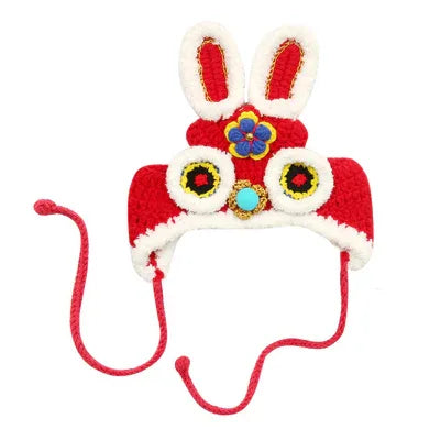 寵物新年裝飾衣服狗狗貓咪新年帽子(兔年農曆新年)-貓狗-毛孩物語Pets Thing｜香港寵物貓狗用品專門店：IATA寵物飛機籠、寵物手推車、貓爬架貓樹