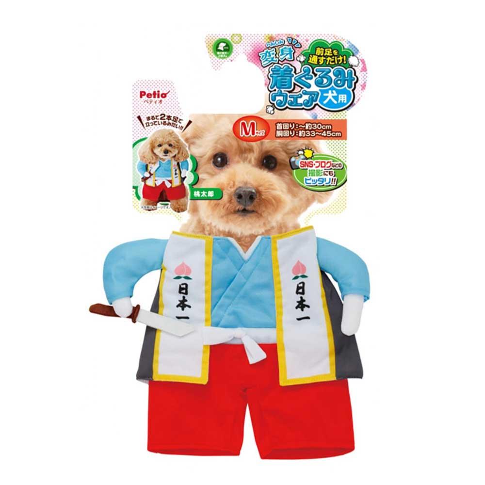 Petio👔日式狗狗直立搞笑衣服(桃太郎)-狗-毛孩物語Pets Thing｜香港寵物貓狗用品專門店：IATA寵物飛機籠、寵物手推車、貓爬架貓樹