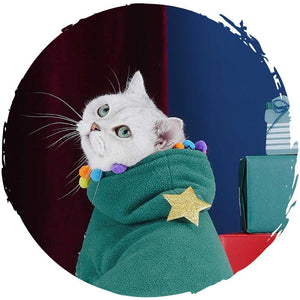 聖誕魔法冬季寵物衣服可愛貓咪披風斗篷-貓狗-毛孩物語Pets Thing｜香港寵物貓狗用品專門店：IATA寵物飛機籠、寵物手推車、貓爬架貓樹