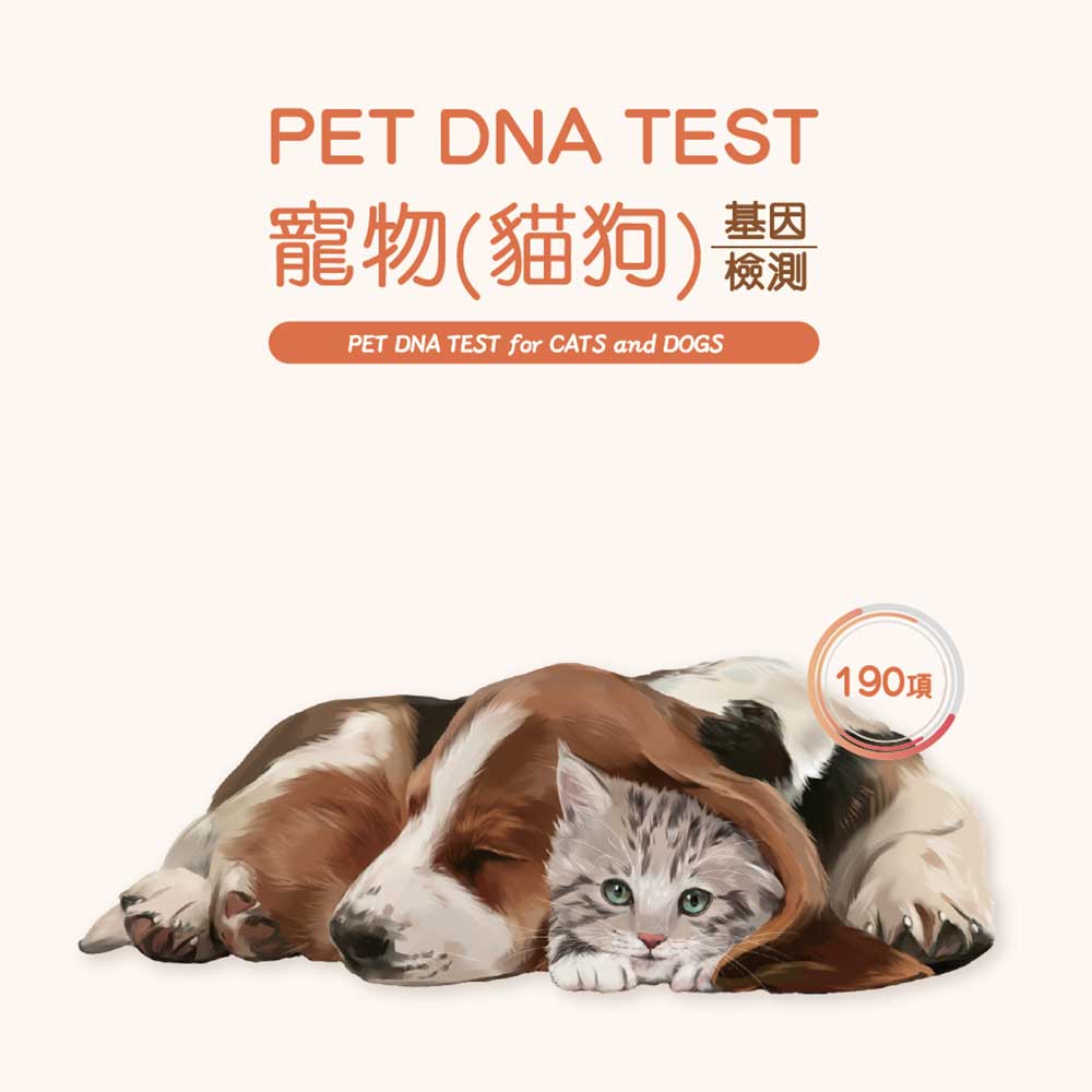 LUCKY PET 寵物(貓狗)基因檢測盒 Pet DNA Test for Cats & Dogs-寵物基因檢測-毛孩物語Pets Thing｜香港寵物貓狗用品專門店：IATA寵物飛機籠、寵物手推車、貓爬架貓樹