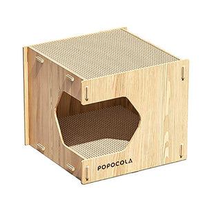 POPOCOLA貓抓板茶几三合一貓窩-貓狗-毛孩物語Pets Thing｜香港寵物貓狗用品專門店：IATA寵物飛機籠、寵物手推車、貓爬架貓樹
