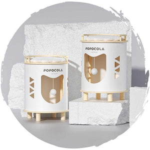 POPOCOLA雙層多用途人貓共用床頭櫃茶几凳仔型貓窩-貓狗-毛孩物語Pets Thing｜香港寵物貓狗用品專門店：IATA寵物飛機籠、寵物手推車、貓爬架貓樹