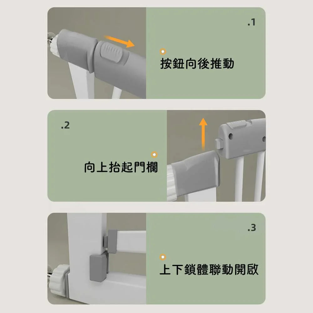 GPN寵物狗狗屋企圍欄安全門易安裝防護欄標準版 (範圍闊度69.5-76cm)-狗圍欄-毛孩物語Pets Thing｜香港寵物貓狗用品專門店：IATA寵物飛機籠、寵物手推車、貓爬架貓樹