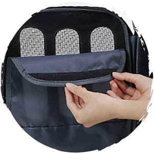 DODOPET 寵物兩用背囊手拉車 四輪360度轉動(藍色) (寵物承重：10kg)-貓狗-毛孩物語Pets Thing｜香港寵物貓狗用品專門店：IATA寵物飛機籠、寵物手推車、貓爬架貓樹