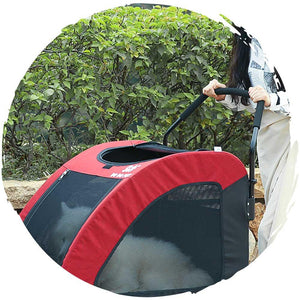 DODOPET 大型狗四輪摺疊狗狗手推車 (寵物承重：70kg)-狗-毛孩物語Pets Thing｜香港寵物貓狗用品專門店：IATA寵物飛機籠、寵物手推車、貓爬架貓樹