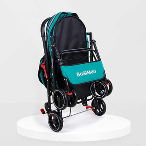 DODOPET 高級高身四輪摺疊反光狗狗手推車 (寵物承重：25kg)-狗-毛孩物語Pets Thing｜香港寵物貓狗用品專門店：IATA寵物飛機籠、寵物手推車、貓爬架貓樹