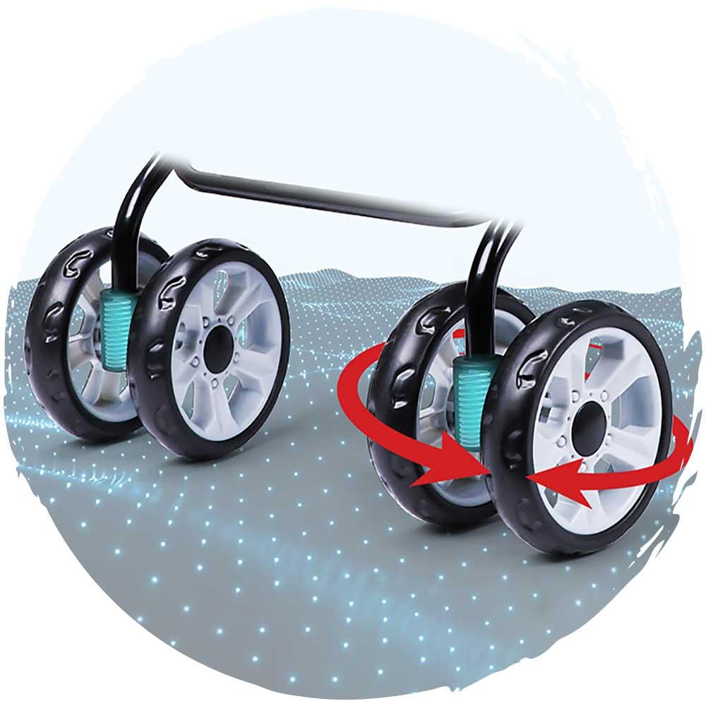 DODOPET 迷你四輪牛仔布摺疊狗狗手推車 (寵物承重：12kg)-狗-毛孩物語Pets Thing｜香港寵物貓狗用品專門店：IATA寵物飛機籠、寵物手推車、貓爬架貓樹