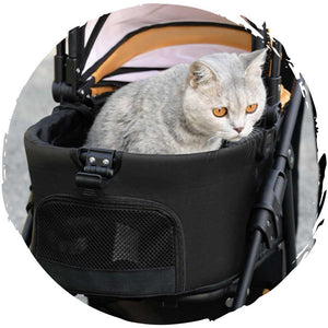 karubee寵物可折疊分離中小型狗貓兩用迷你手推車（寵物承重：15kg）-狗-毛孩物語Pets Thing｜香港寵物貓狗用品專門店：IATA寵物飛機籠、寵物手推車、貓爬架貓樹