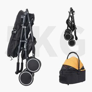 karubee寵物可折疊分離中小型狗貓兩用迷你手推車（寵物承重：15kg）-狗-毛孩物語Pets Thing｜香港寵物貓狗用品專門店：IATA寵物飛機籠、寵物手推車、貓爬架貓樹