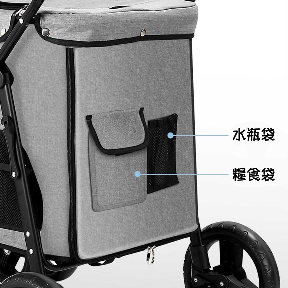 karubee寵物可折疊狗貓自行上車低座手推車（寵物承重：30kg）-狗-毛孩物語Pets Thing｜香港寵物貓狗用品專門店：IATA寵物飛機籠、寵物手推車、貓爬架貓樹