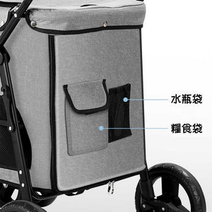 karubee寵物可折疊狗貓自行上車低座手推車（寵物承重：30kg）-狗-毛孩物語Pets Thing｜香港寵物貓狗用品專門店：IATA寵物飛機籠、寵物手推車、貓爬架貓樹